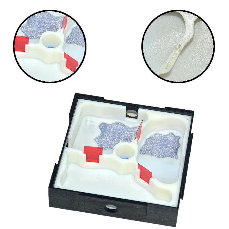 Acrylic Ant Farm Unlimited Expansion Ant Nest with Feeding Area Gypsum Ant House Pet Anthill Workshop Moisturizing Water Tower - AntDen