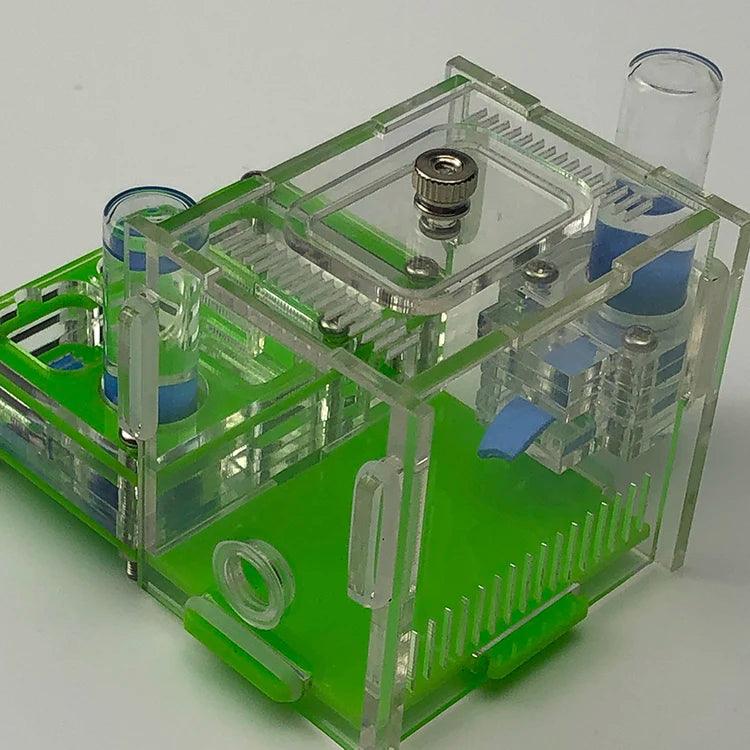 mini Climbing Pet Ant Farm Acrylic Plane Nest Ant Nest Ant Workshop Horizontal Stripes Hunting Sickle Ant Nest - AntDen