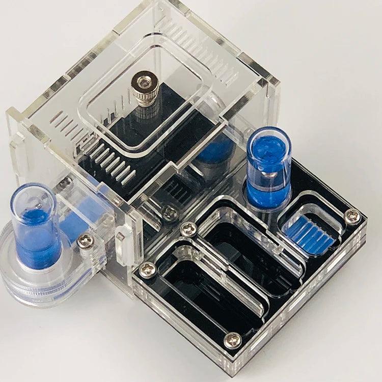 mini Climbing Pet Ant Farm Acrylic Plane Nest Ant Nest Ant Workshop Horizontal Stripes Hunting Sickle Ant Nest - AntDen