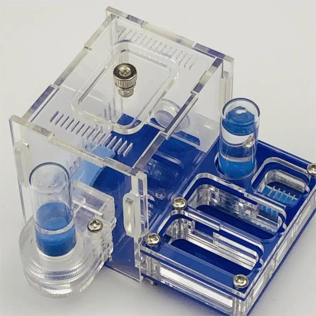mini Climbing Pet Ant Farm Acrylic Plane Nest Ant Nest Ant Workshop Horizontal Stripes Hunting Sickle Ant Nest - AntDen